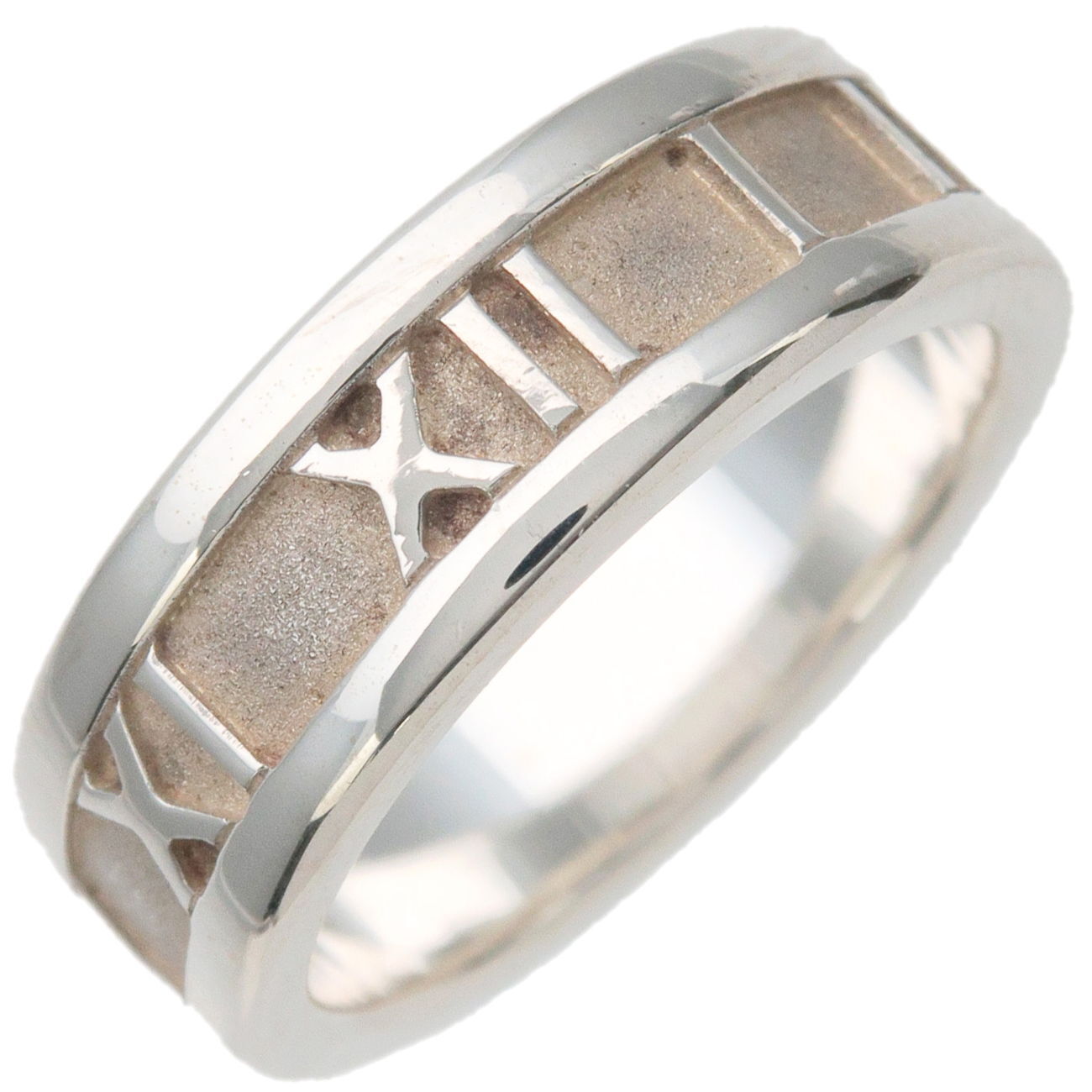 Authentic Tiffany  Co. Tiffany Atlas Ring Silver