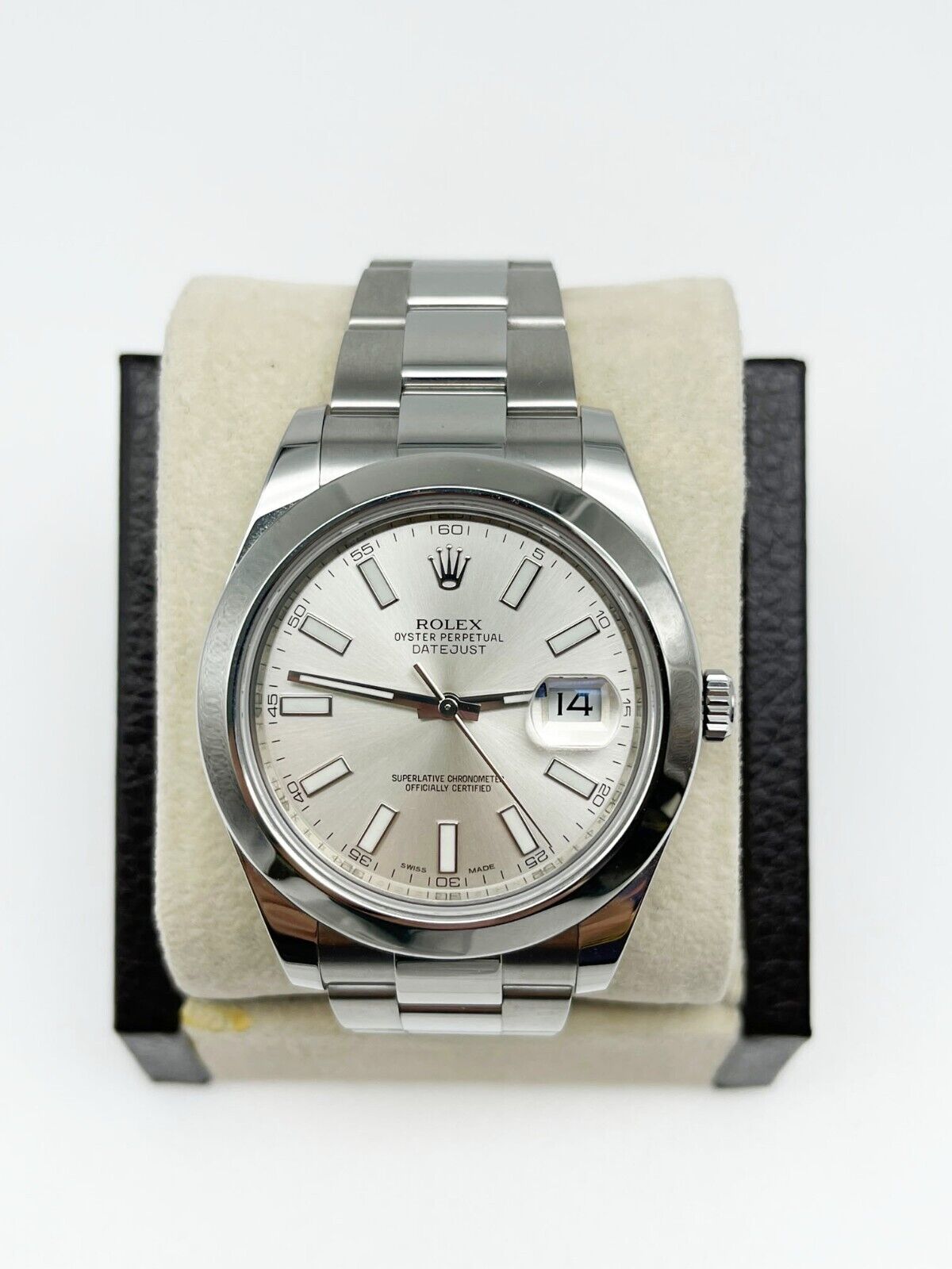 Datejust II 116300 Silver Dial Stainless Steel