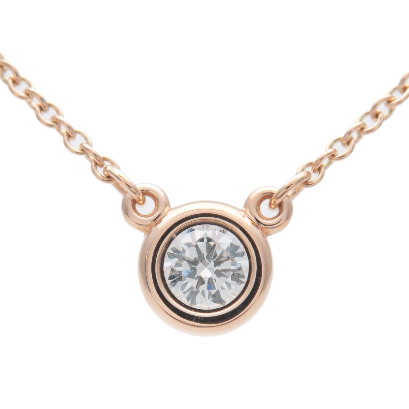 Tiffany  Co. By The Yard Diamond Necklace