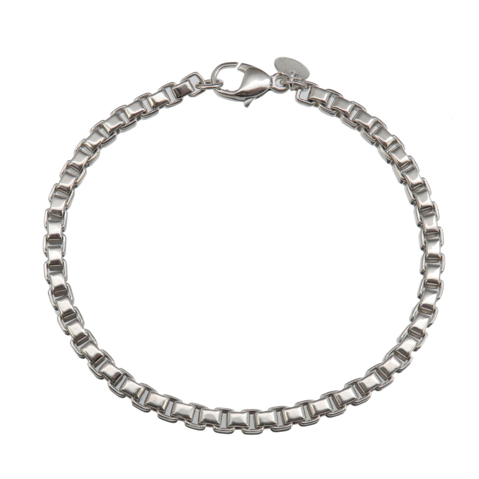 Tiffany  Co. Venetian Link Bracelet   Silver