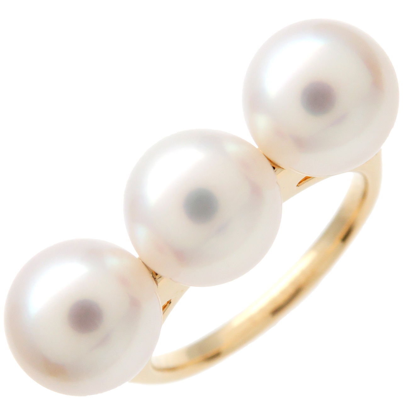TASAKI Balance Ella  Pearl Ring  Yellow Gold