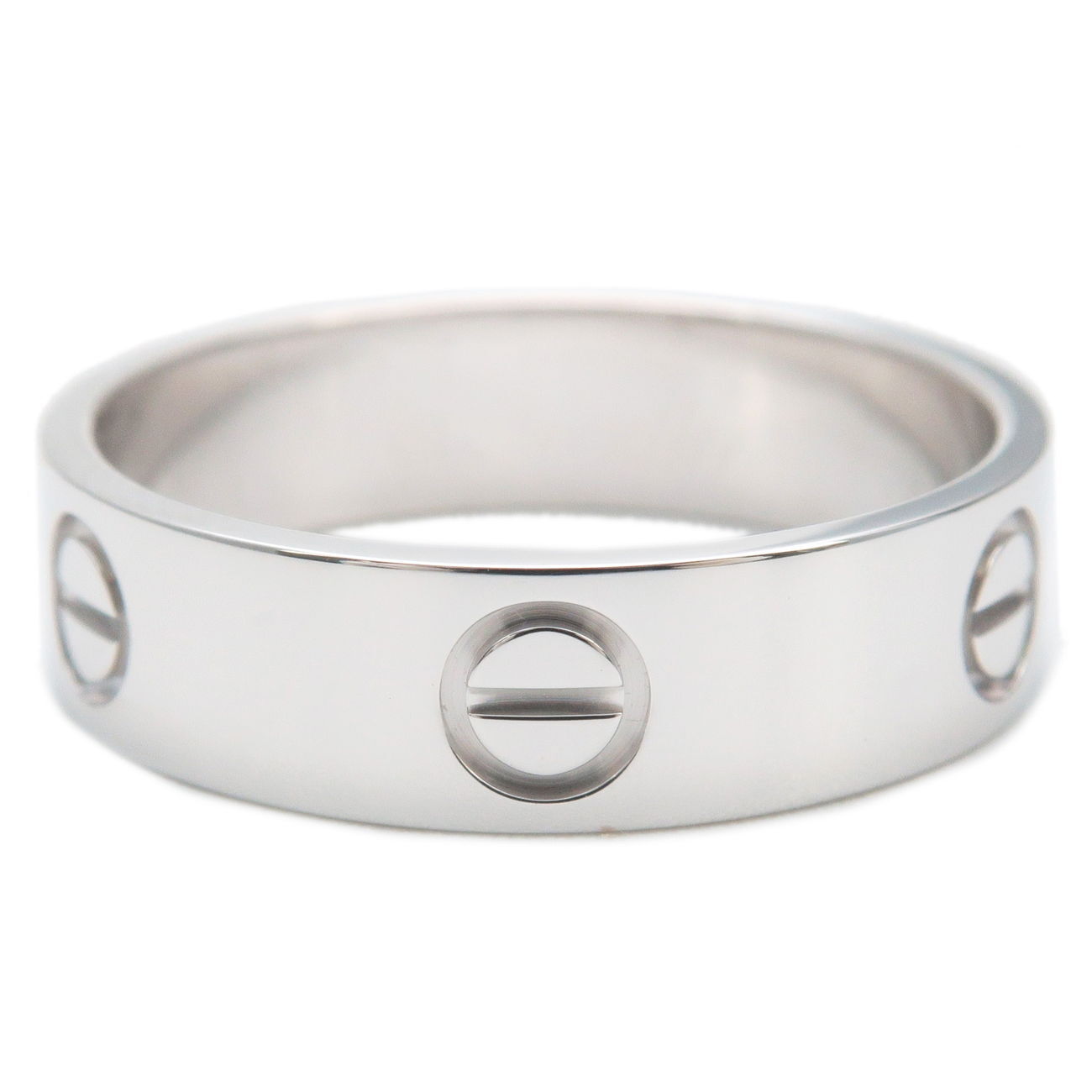 Cartier Love Ring K18WG  White Gold