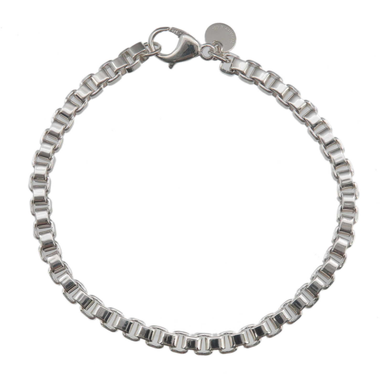Tiffany  Co. Venetian Link Bracelet  Silver