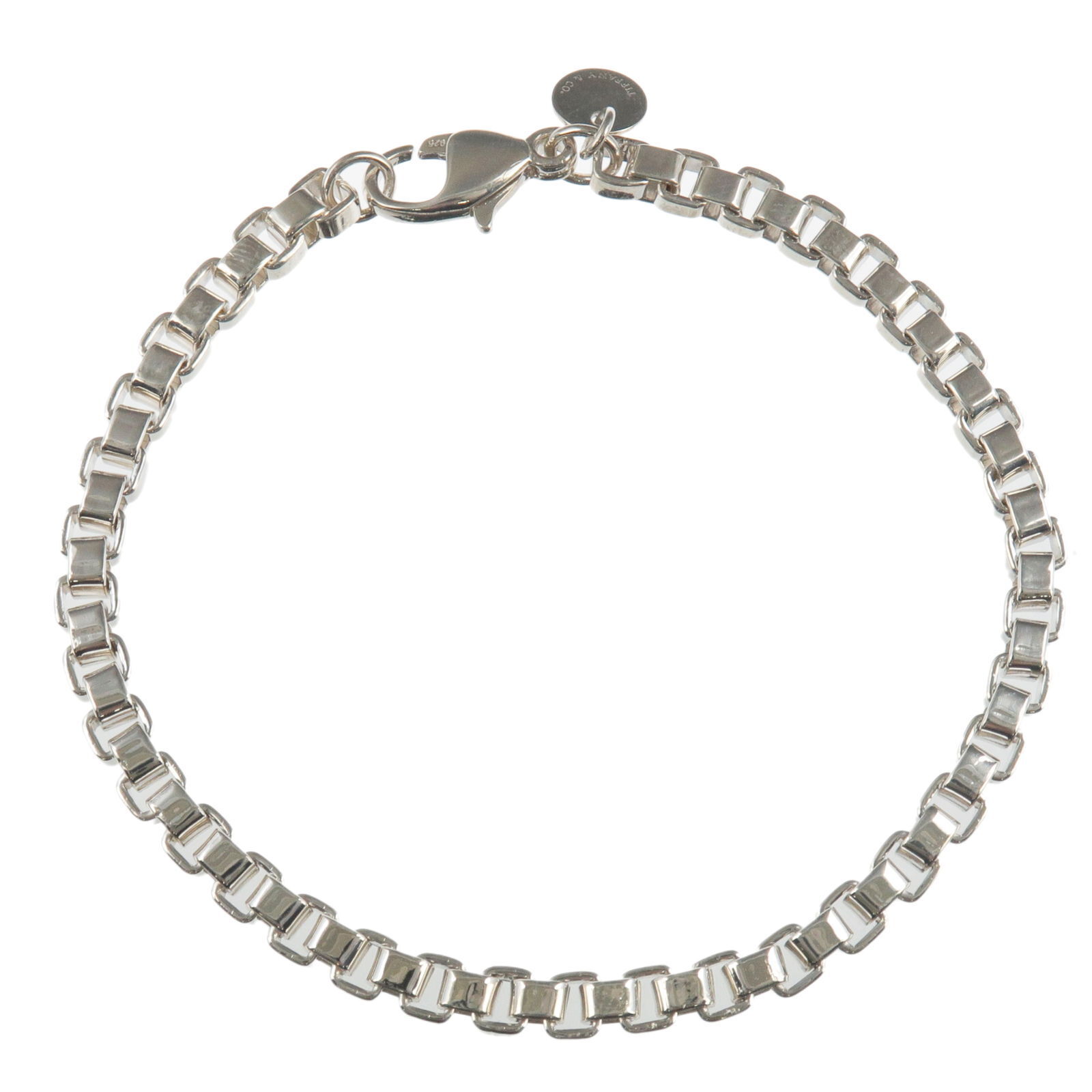 Tiffany  Co. Venetian Link Bracelet  Silver