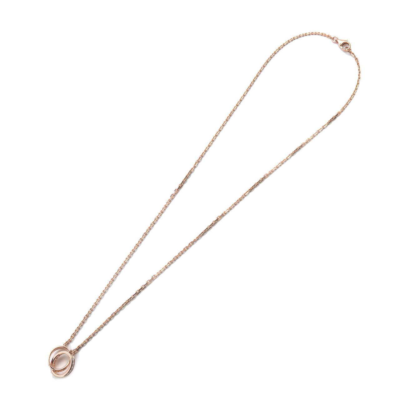 Authentic Cartier Baby Love Diamond Necklace
