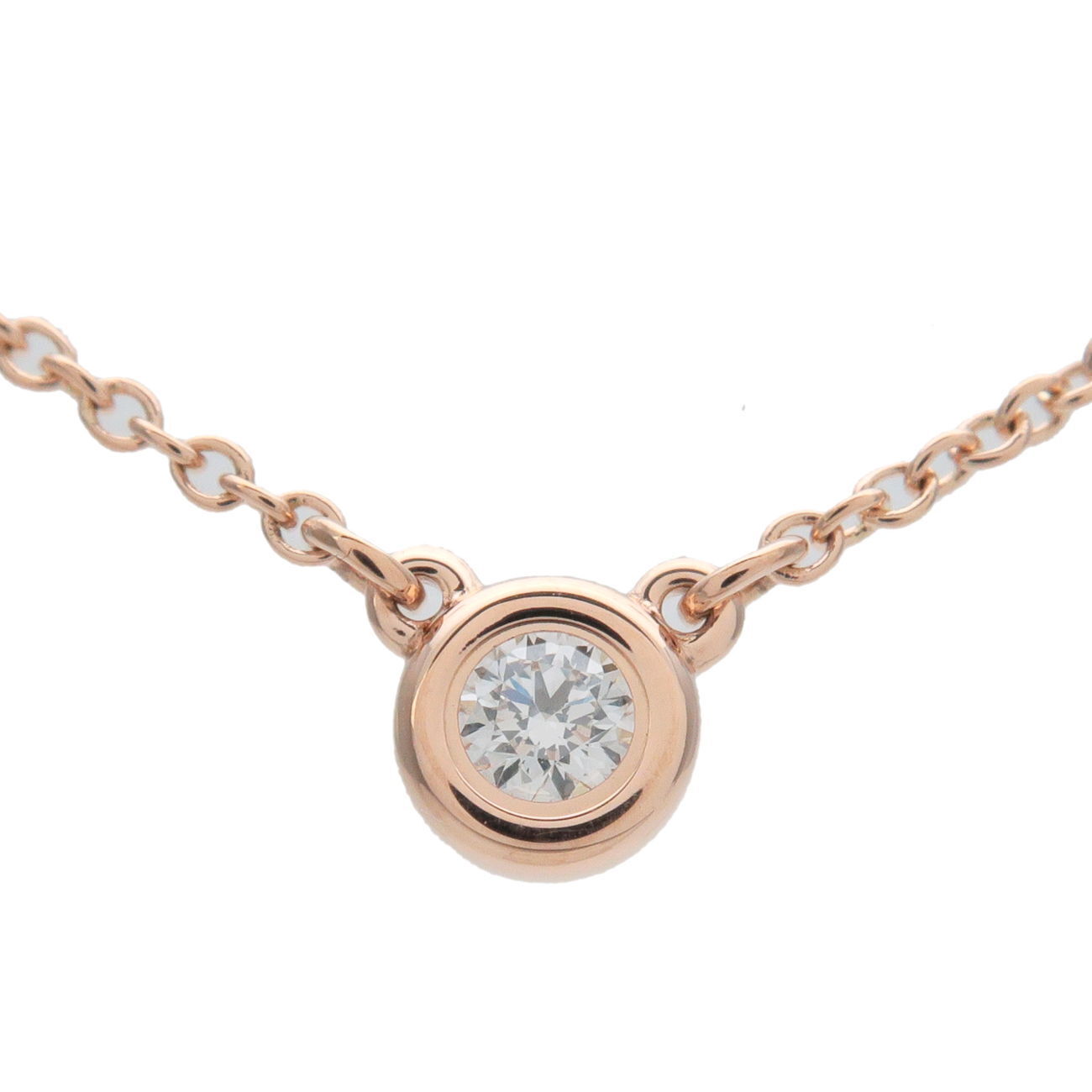 Authentic TiffanyCo. By the Yard 1P Diamond Necklace
