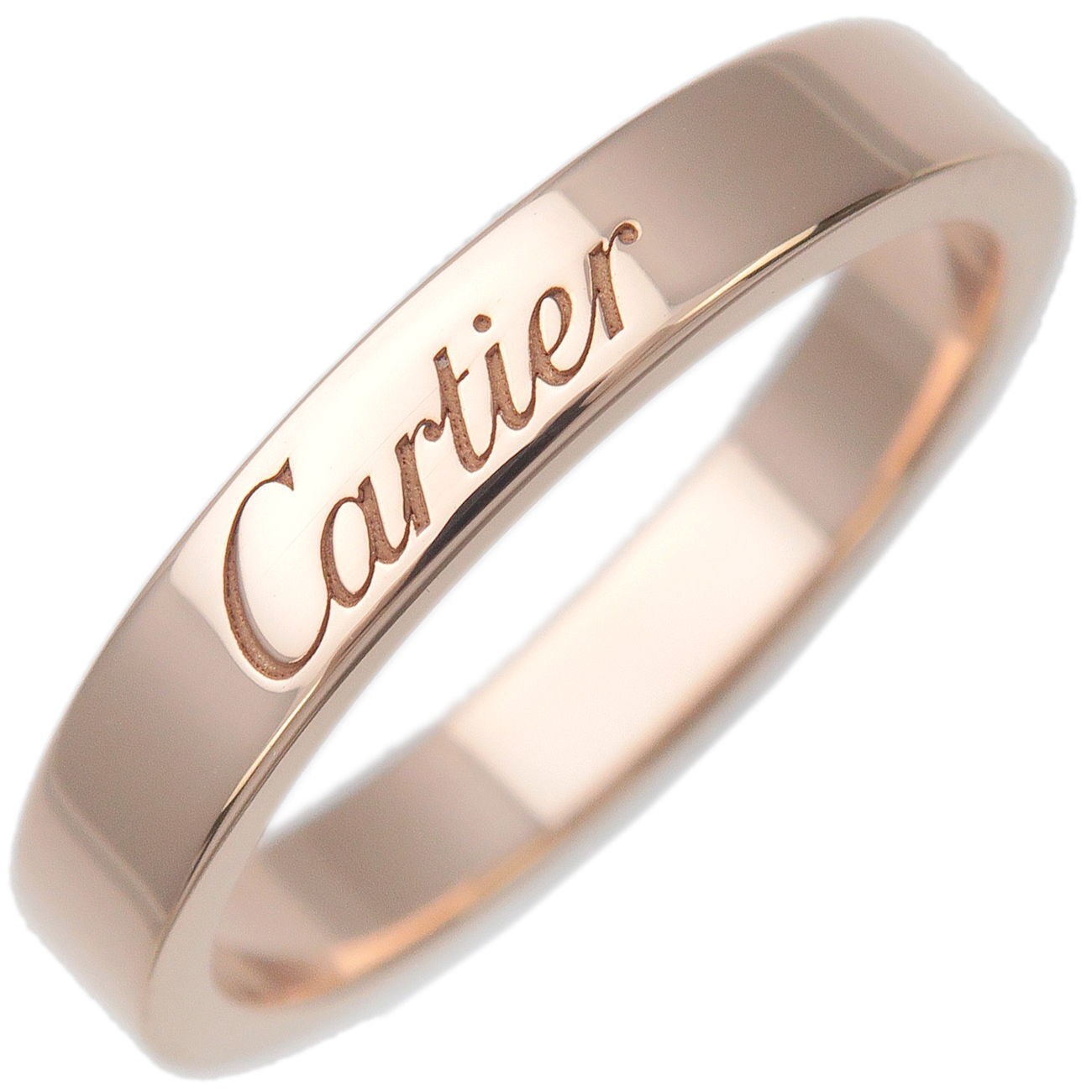 Authentic Cartier Engraved Ring