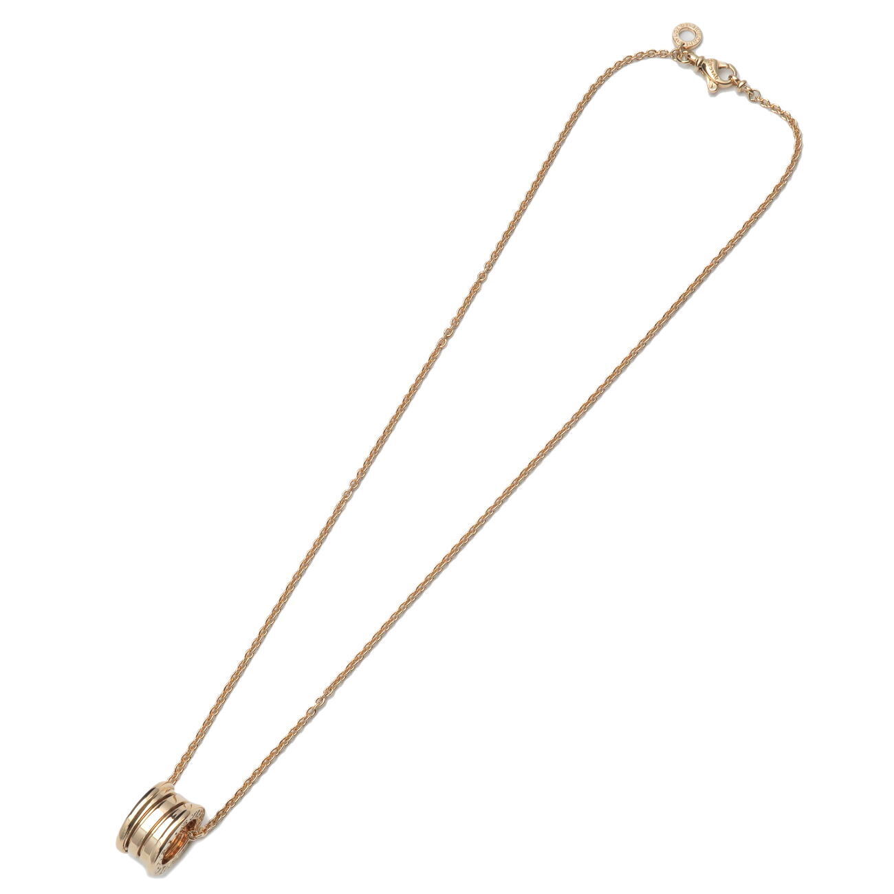 Authentic BVLGARI B-zero1 Necklace K18YG 750 Yellow Gold Used