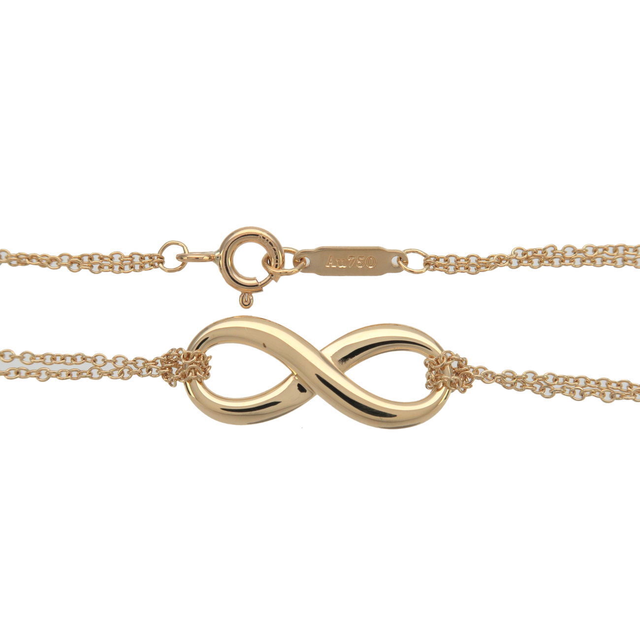Tiffany & Co. Infinity Bracelet K18YG 750YG Yellow Gold | Tiffany