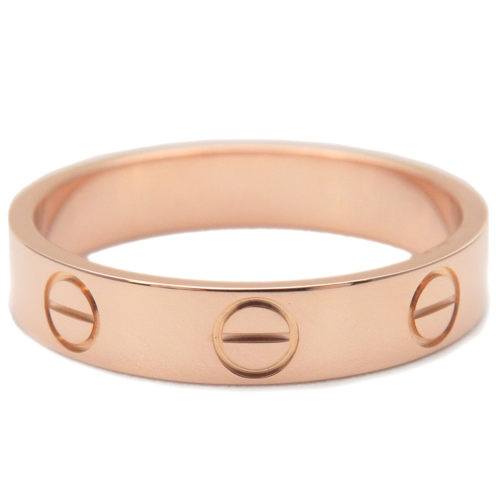 Cartier Mini Love Ring K18PG 750PG Rose Gold