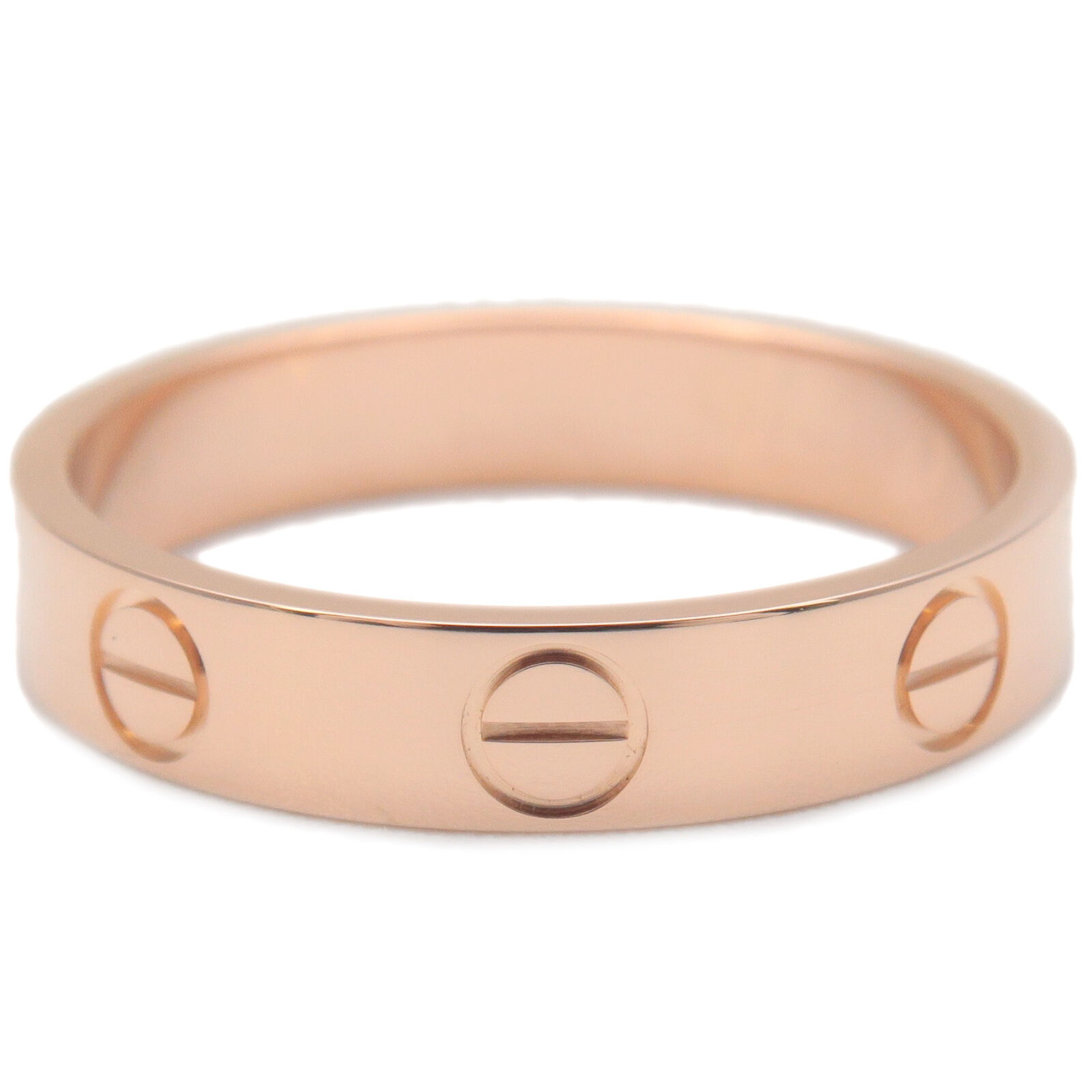 Cartier Mini Love Ring K18PG 750PG Rose Gold