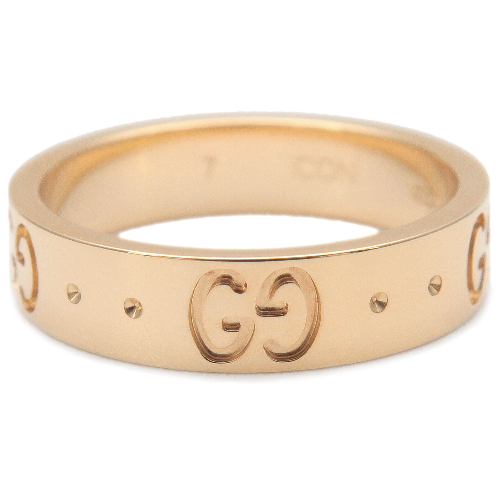 GUCCI Gucci Icon Ring K18YG 750YG Yellow Gold