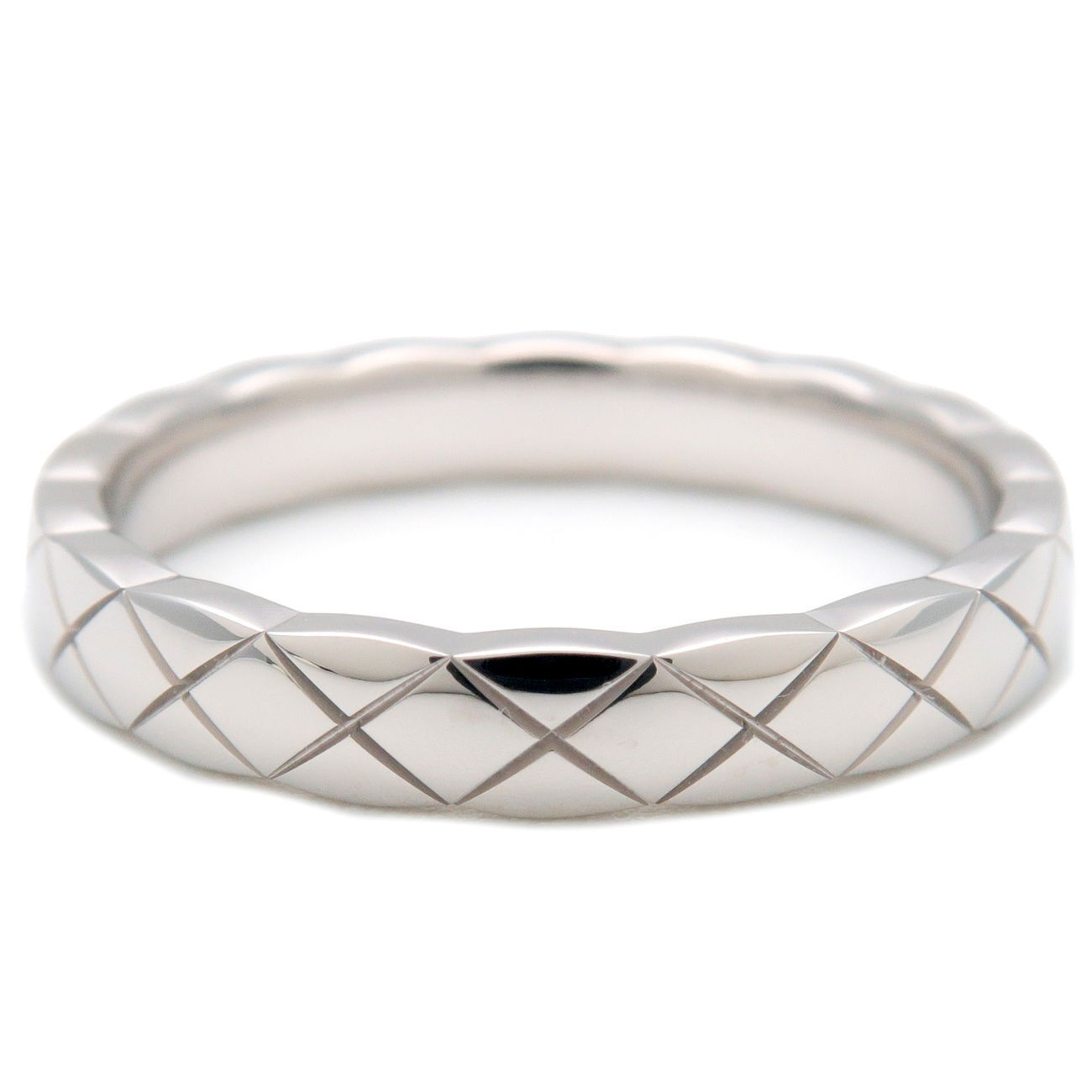 CHANEL Coco Crush Ring Mini K18WG White Gold