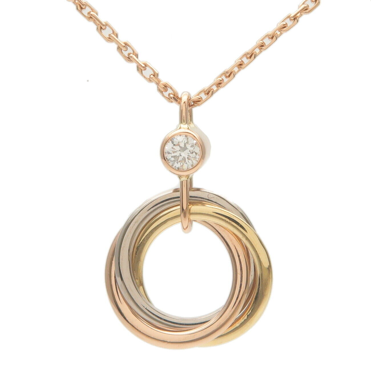 Cartier Baby Trinity 1P Diamond Necklace