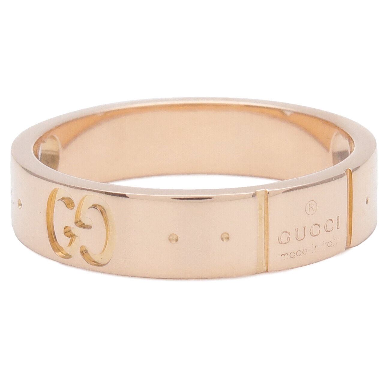 GUCCI Icon Amour Ring K18PG 750PG Rose Gold