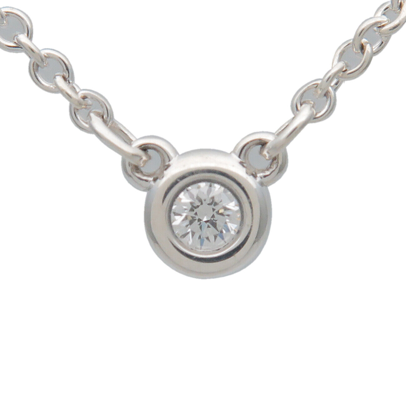 Tiffany&Co. Elsa Peretti By the Yard 1P Diamond Necklace