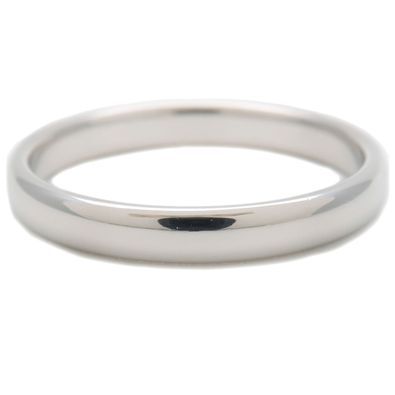 TiffanyCo. Classic Band Ring 950 Platinum