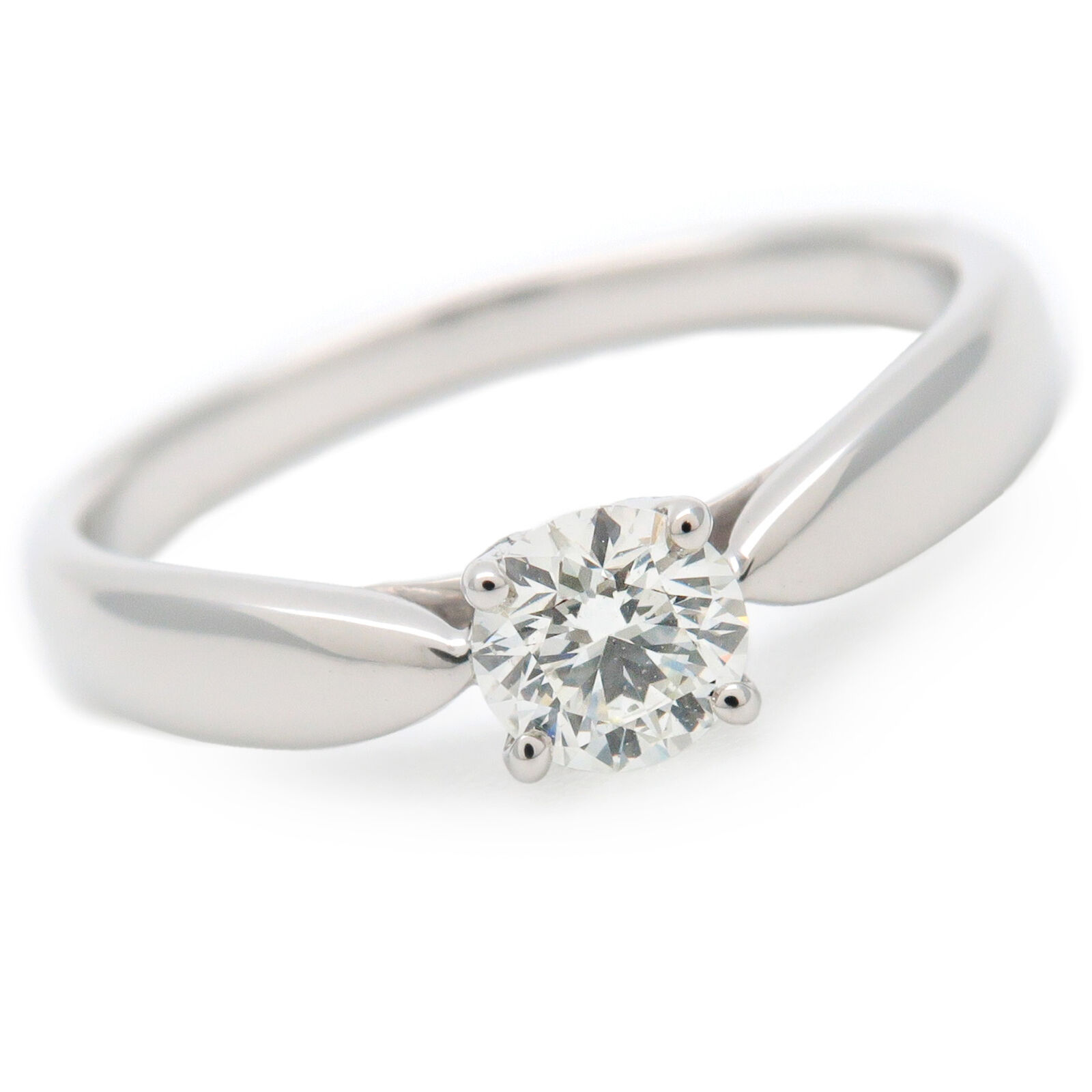 Tiffany  Co. Tiffany Harmony 1P Diamond Ring 0.25ct Platinum