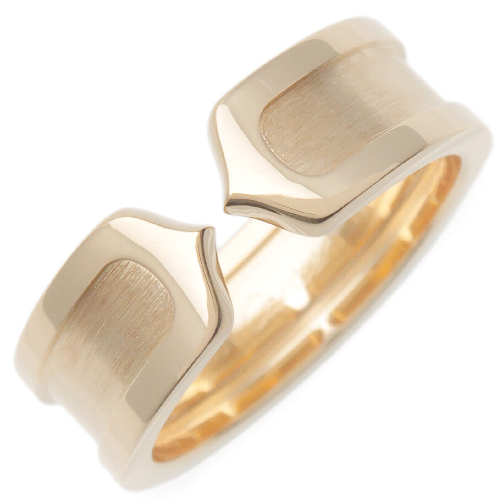 Cartier C2 Ring SM K18YG 750YG Yellow Gold