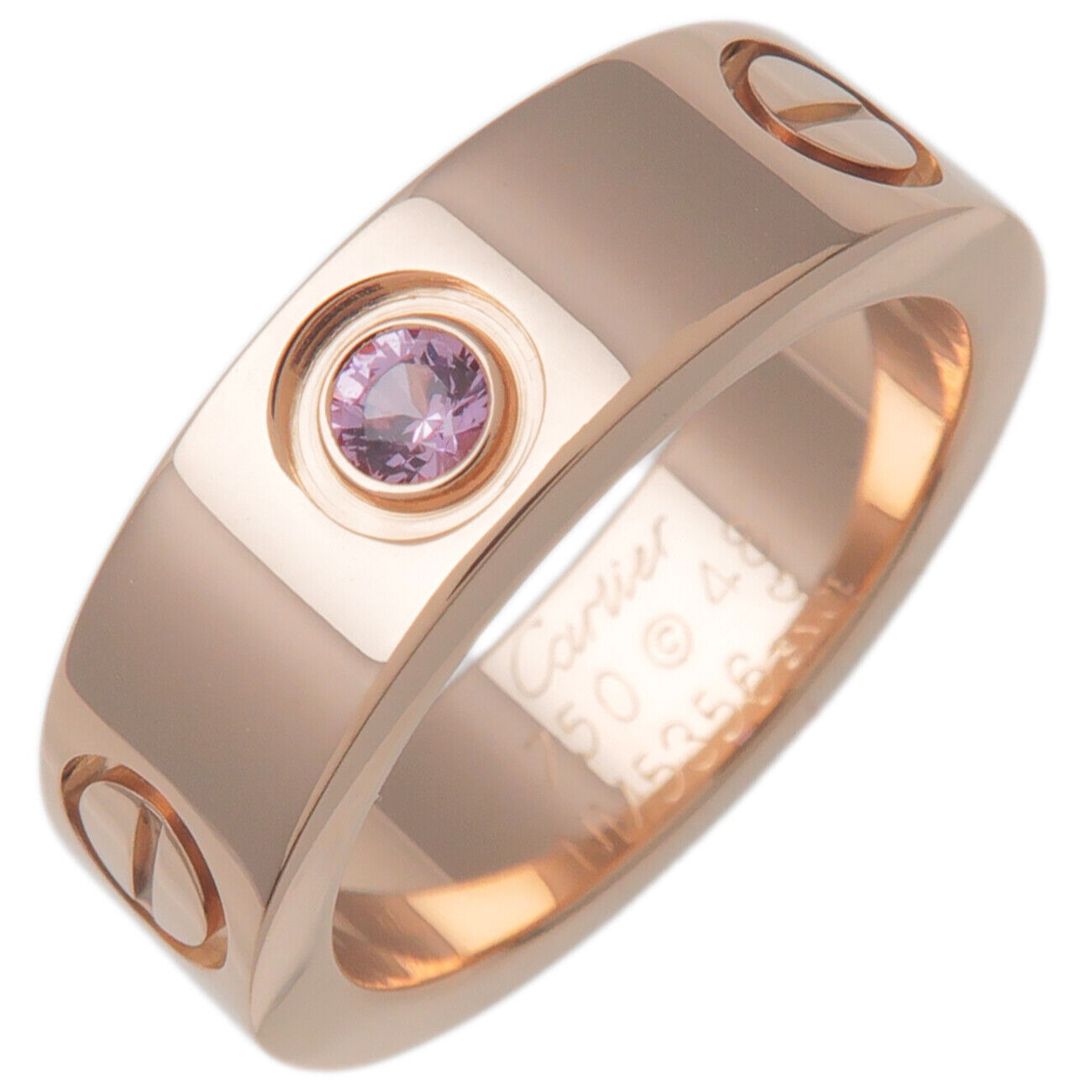 Cartier Love Ring 1P Pink Sapphire K18 Rose Gold | Cartier | Buy