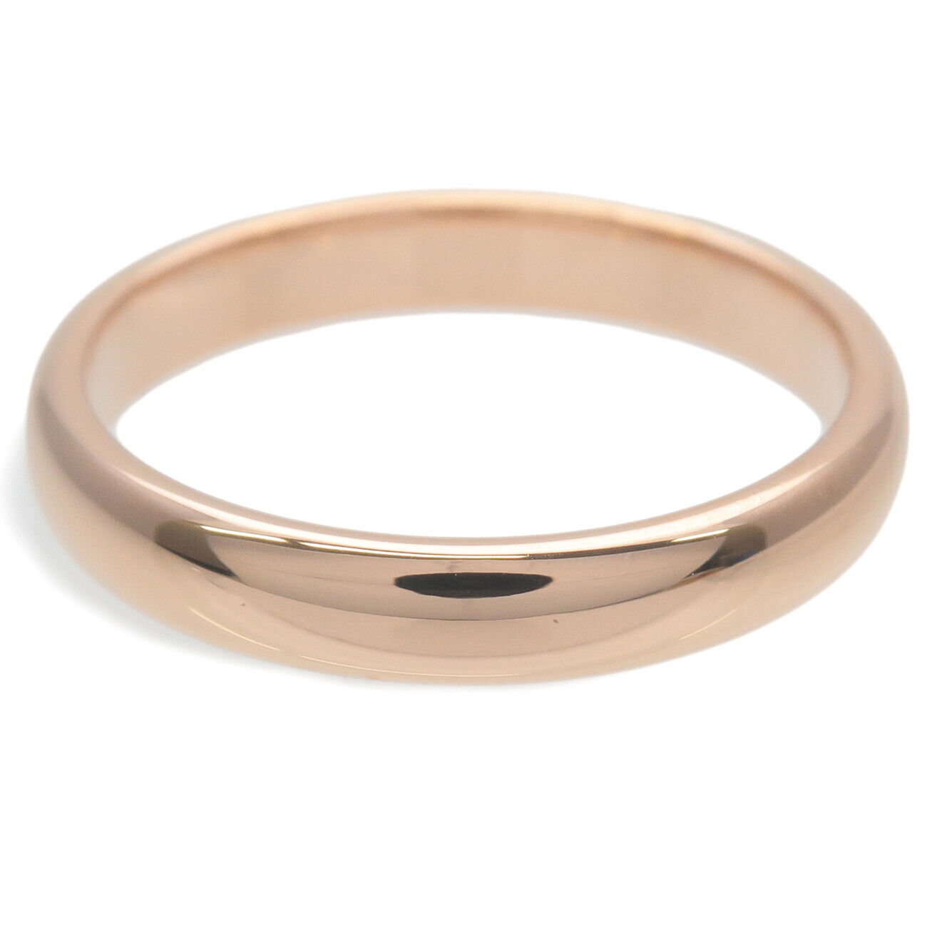 TiffanyCo. Notes Lucida Band Ring K18 Rose Gold