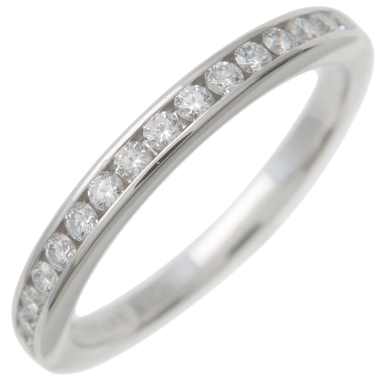 Tiffany&Co. Half Circle Channel Setting Diamond Ring
