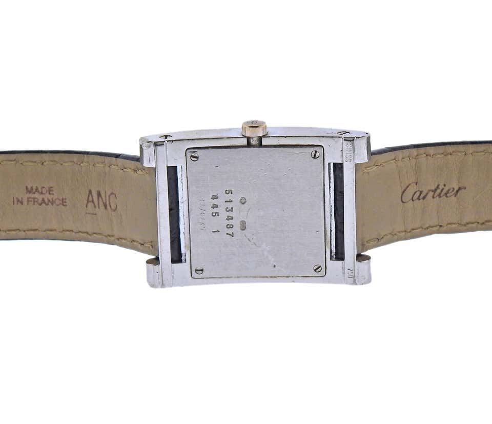 Chopard 18 Karat White Gold Diamond and Mother of Pearl Watch