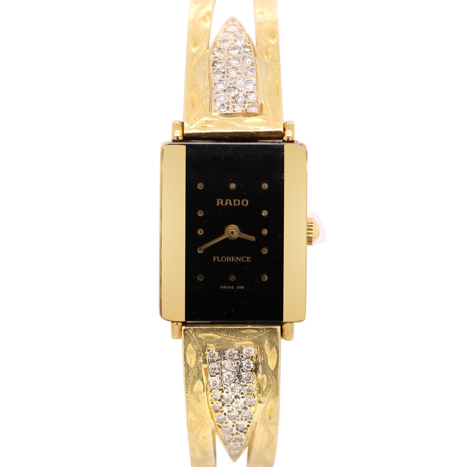 Rado Florence 14k Gold and Diamond Watch