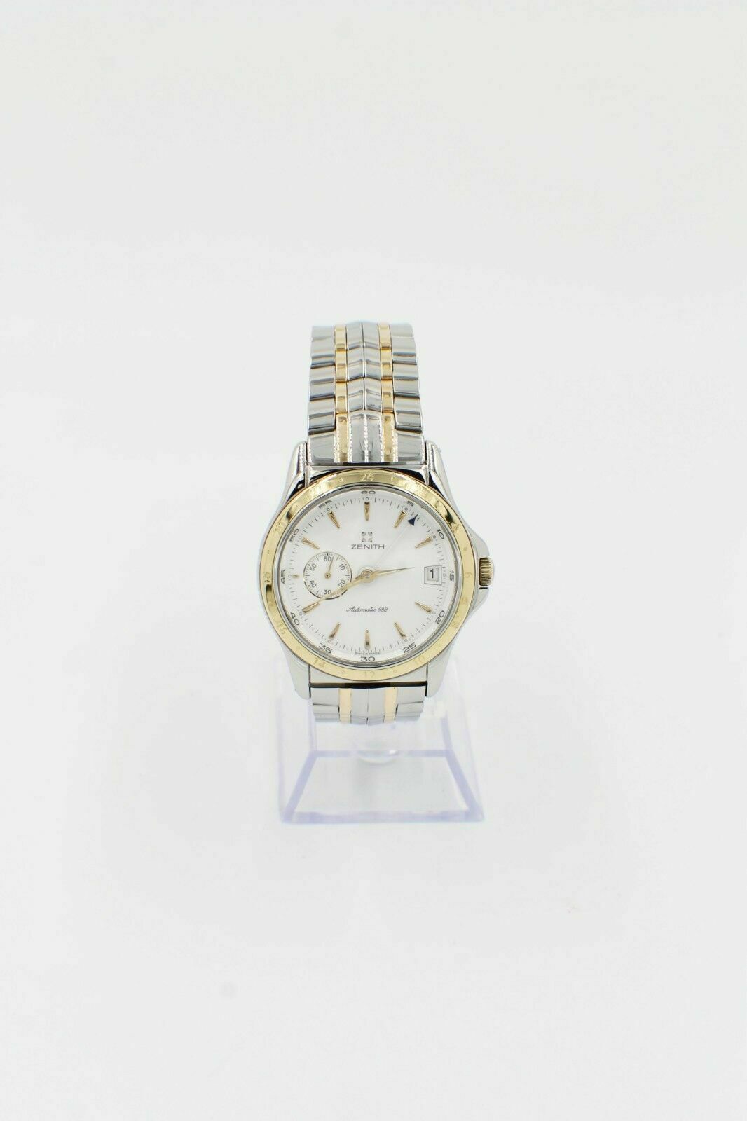 Zenith Elite Ref 53 0030 682 18K Yellow Gold & Stainless Steel Box  Papers