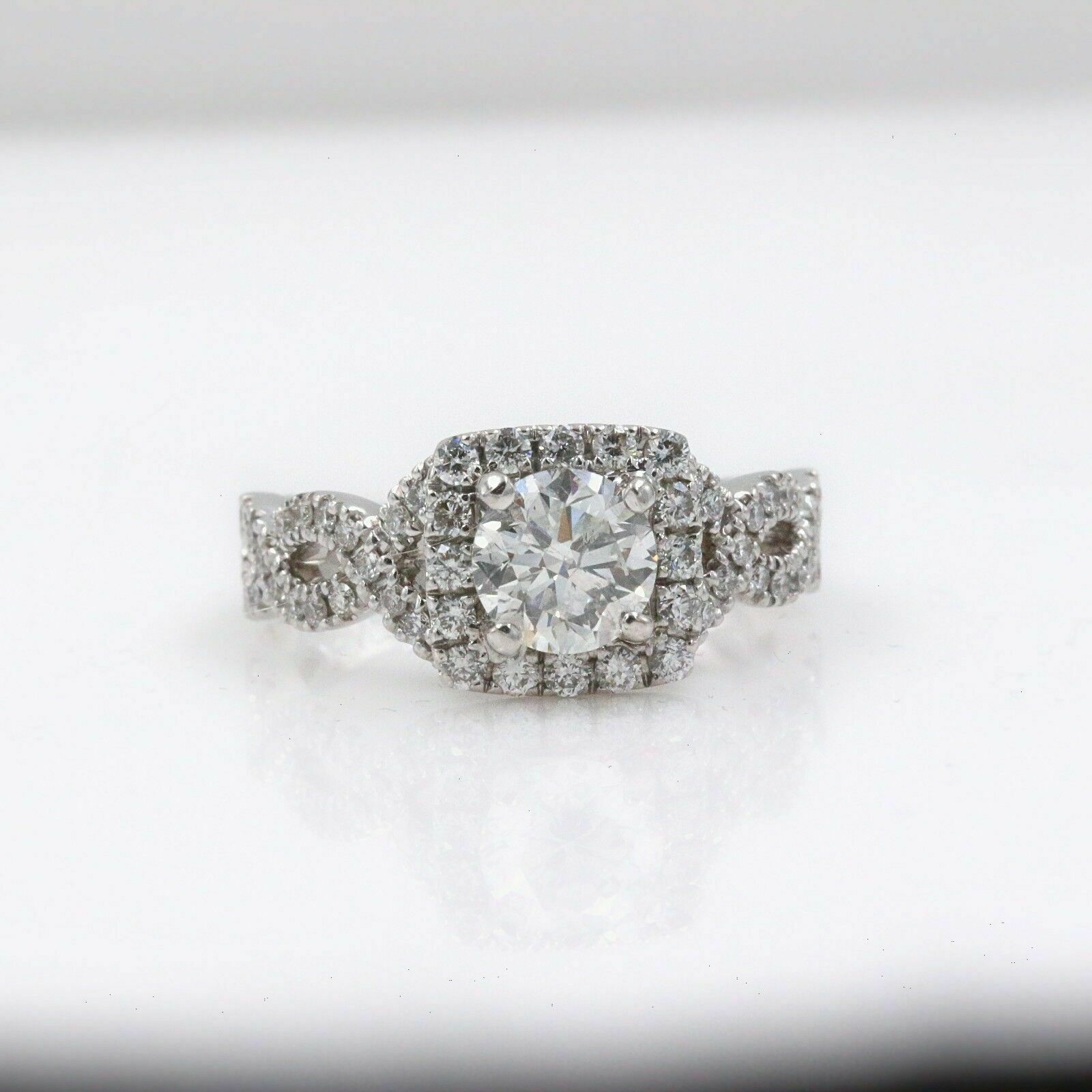 Neil Lane Diamond Engagement Ring 1.46 tcw 14k White Gold $12,000 Retail
