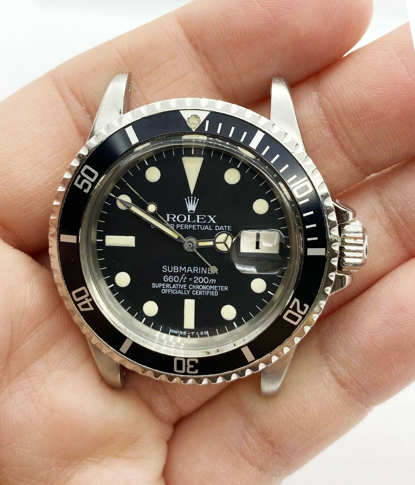 VINTAGE Rolex Submariner 1680 Stainless Steel ORIGINAL MINT DIAL HANDS 1967