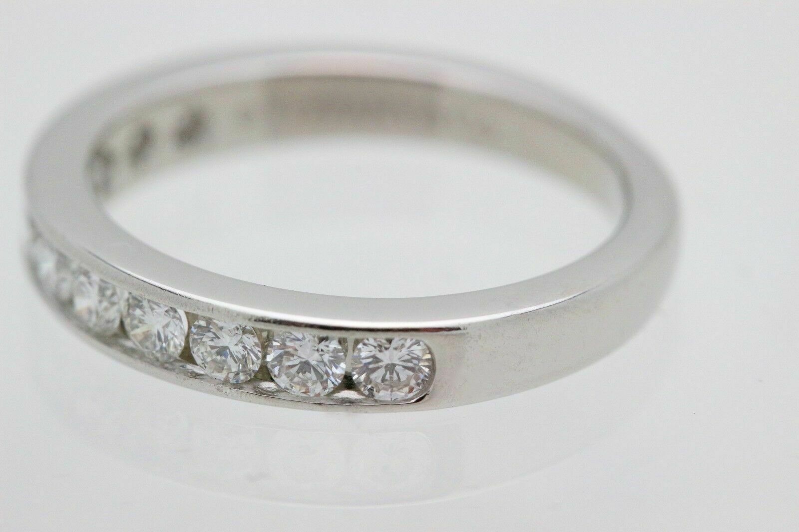 Tiffany  Co Diamond Wedding Band 2.5mm Channel Set in Platinum $2,875 Retail