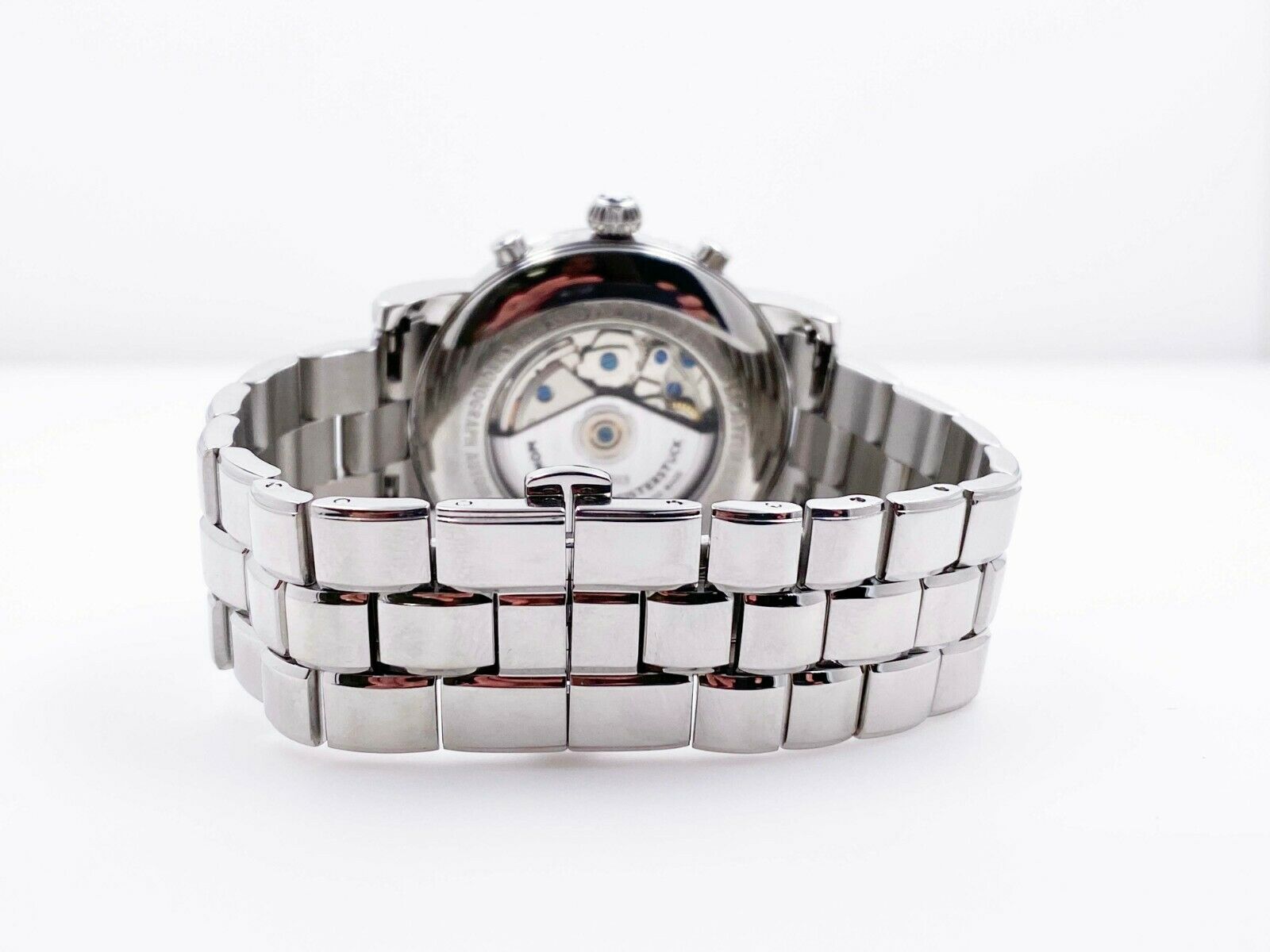 MontBlanc 7067 Meisterstruck Star GMT XXL Chronograph Stainless
