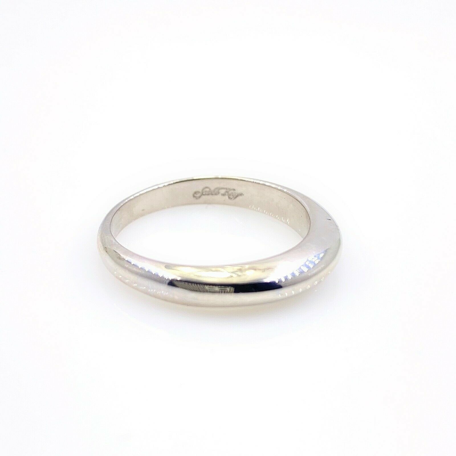 Scott Kay Platinum Wedding Band