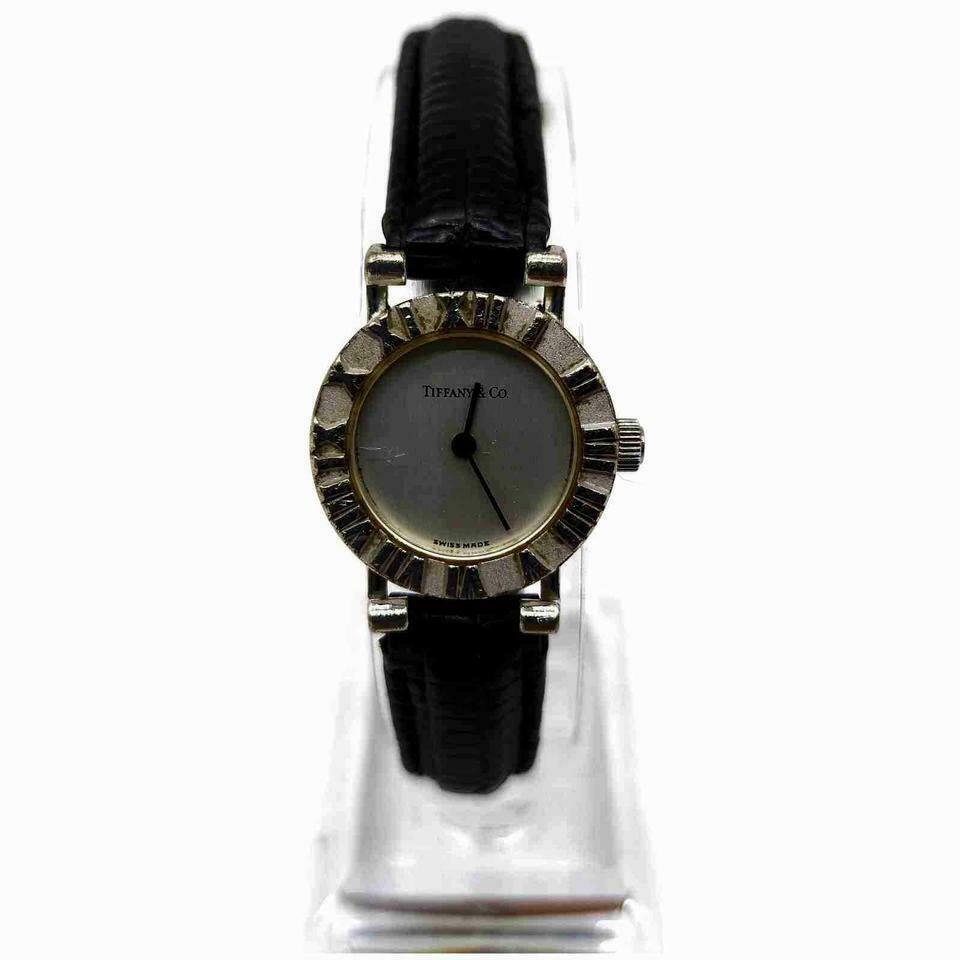 Tiffany  Co S0640 Atlas Watch Silver