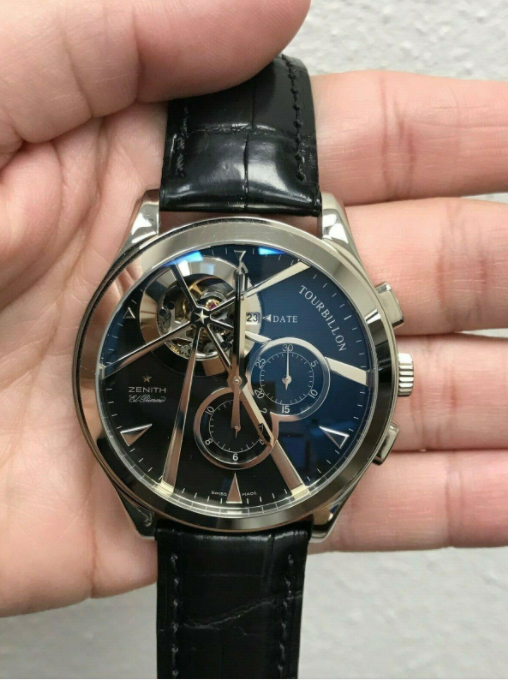 Zenith Grande Class Tourbillon 65.0520.4035/21.C492 18 Karat White Gold