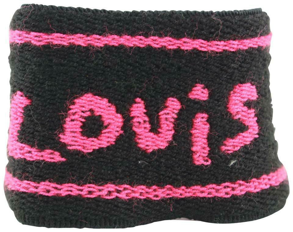 Louis Vuitton Stephen Sprouse Neon Pink Graffiti Wrist Band Gym Bracelet