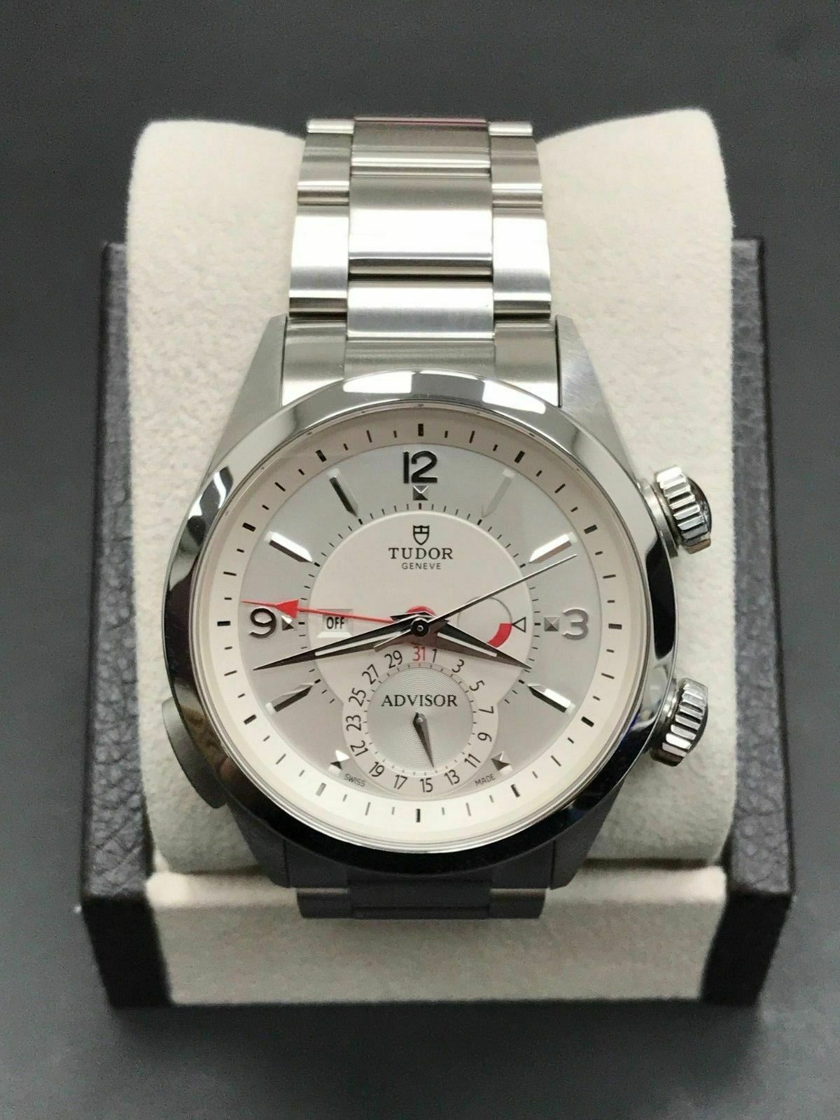 Tudor Heritage Advisor 79620 Titanium and Steel 