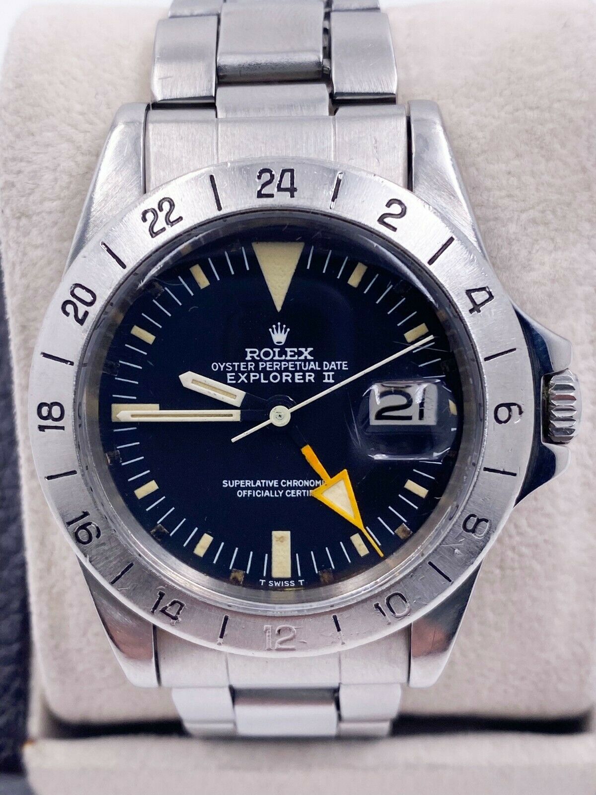 Rolex  Explorer Steve McQueen Stainless Steel UNPOLISHED 1972