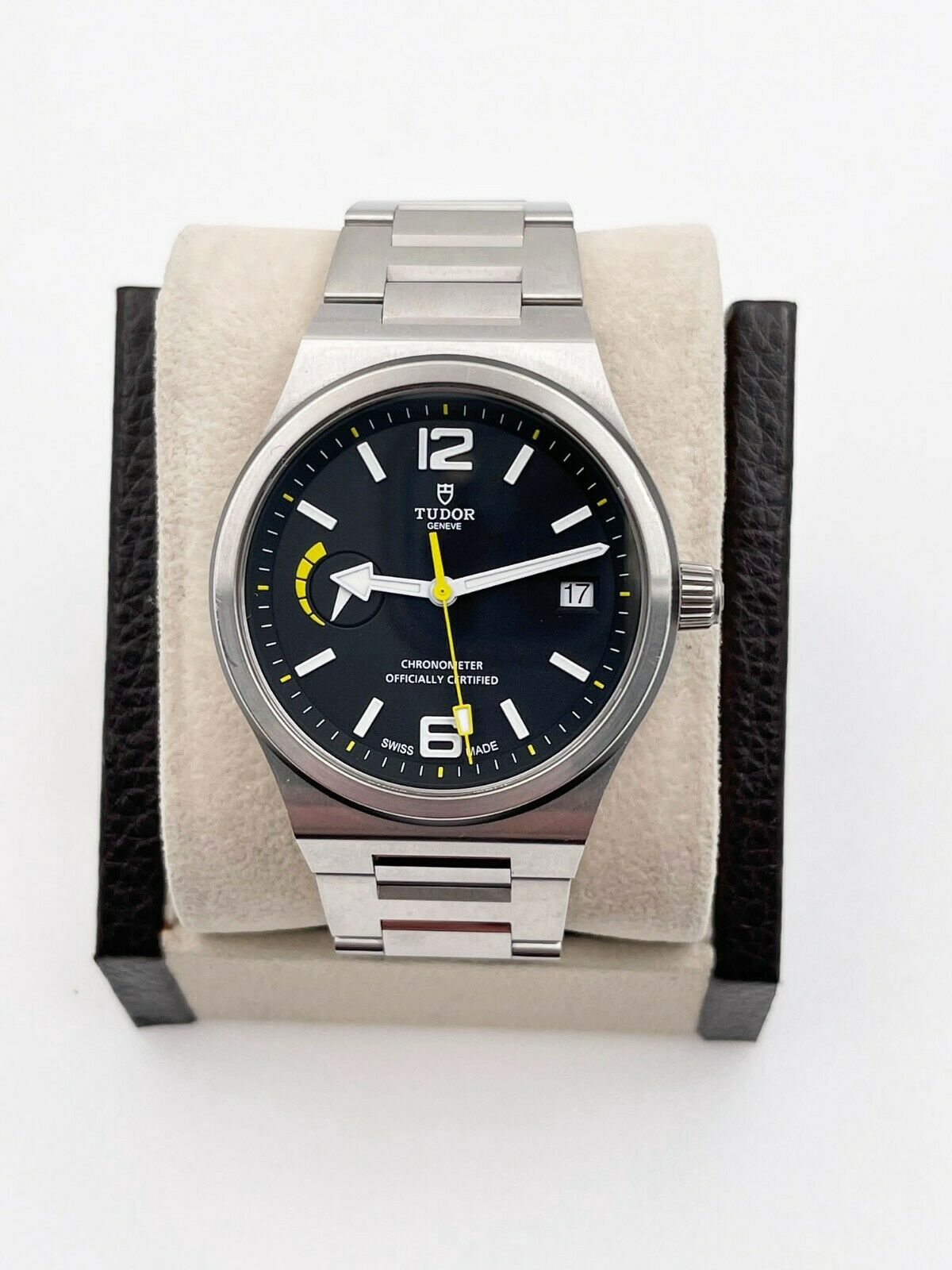Tudor 91210N North Flag Black Dial Stainless Steel