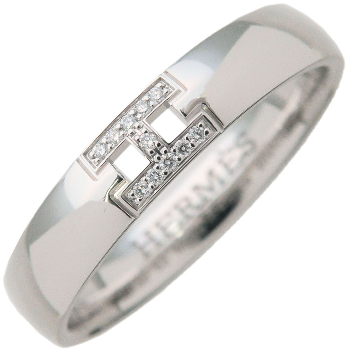 Authentic HERMES Ever Hercules Diamond Ring