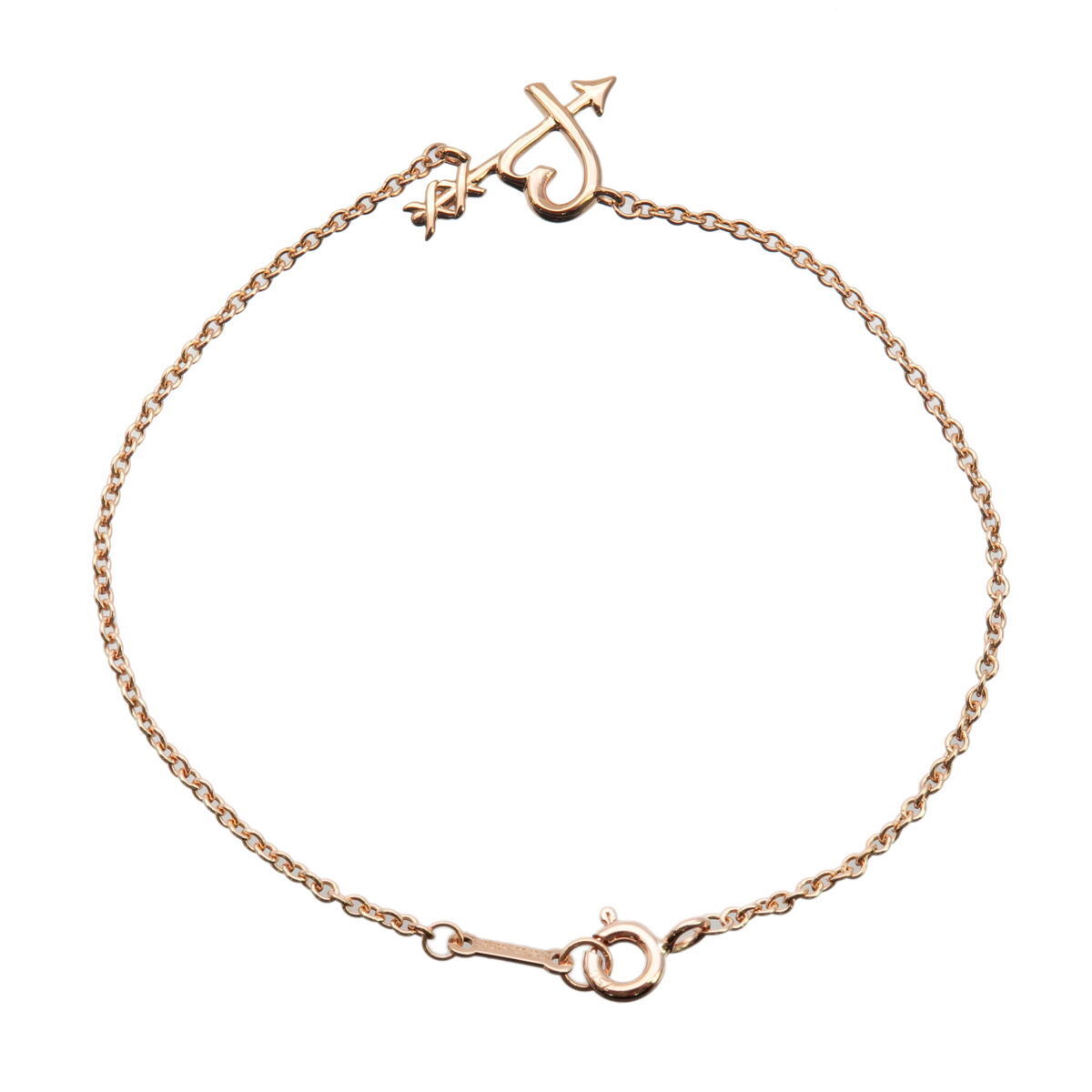 Authentic TiffanyCo. Heart  Arrow Bracelet
