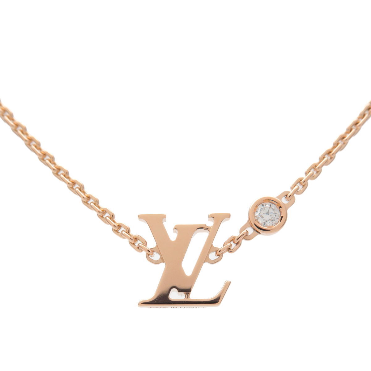 Auth LOUIS VUITTON Pendentifs Idylle Blossom 1P Necklace