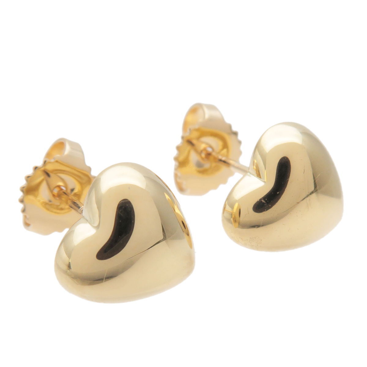 Authentic TiffanyCo. Heart Motif Earrings