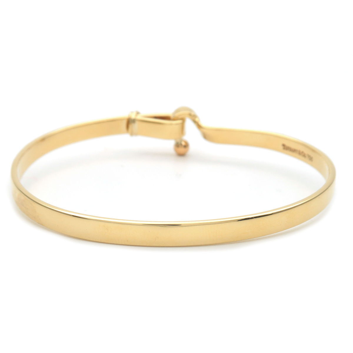 Authentic TiffanyCo. Hook and Eye Bangle