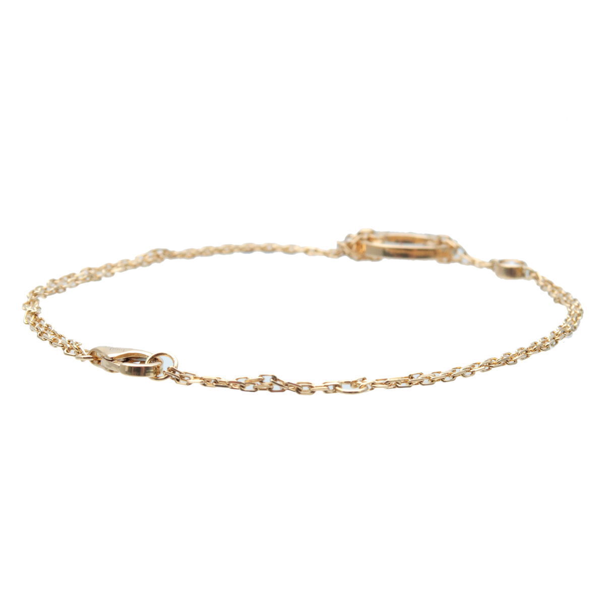 Authentic Cartier Love Circle 2P Diamond Bracelet