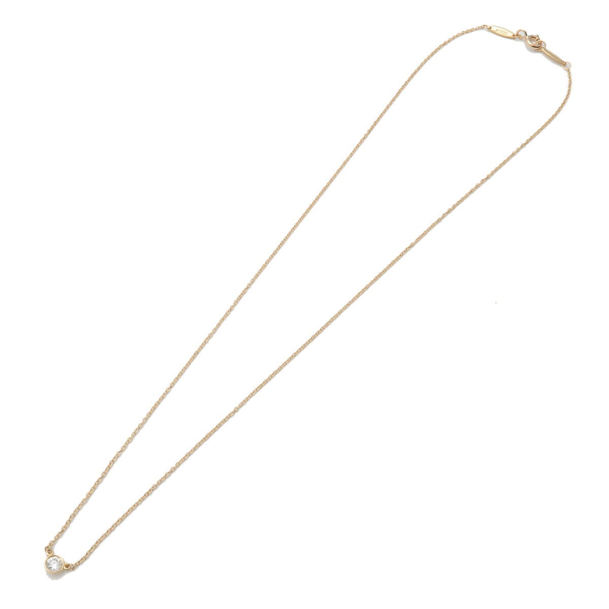 Authentic TiffanyCo. By the Yard 1P Diamond Necklace