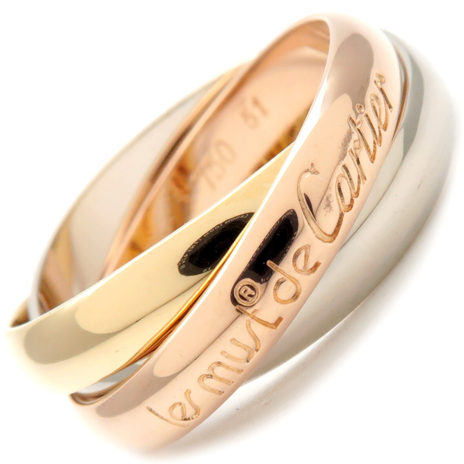 Authentic Cartier Trinity Ring | Cartier | Buy at TrueFacet