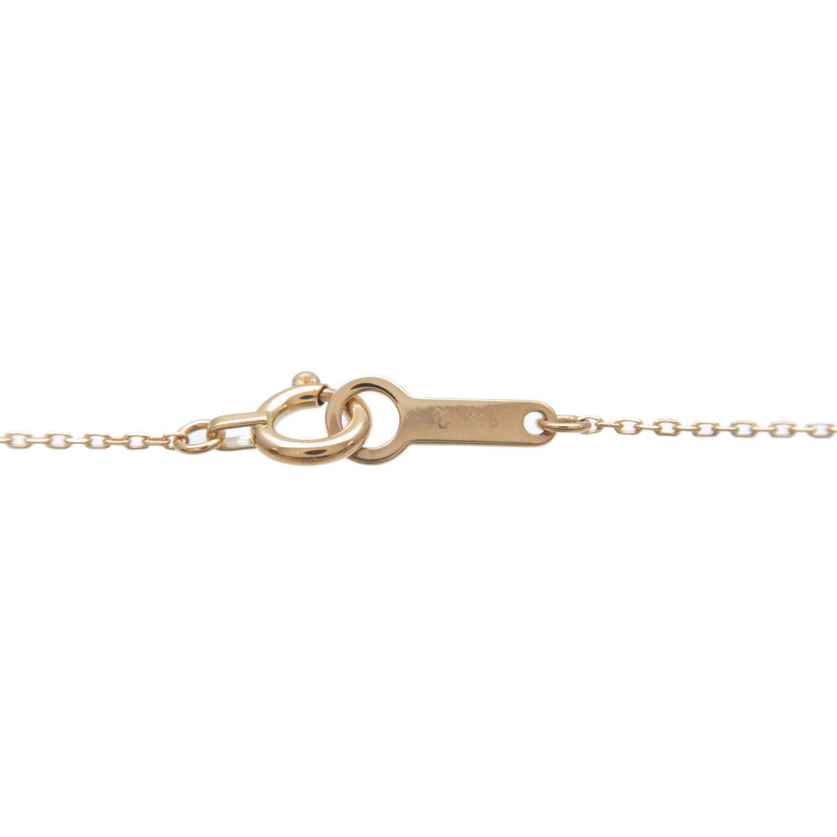 Authentic 4°C 6P Diamond Water Drop Necklace