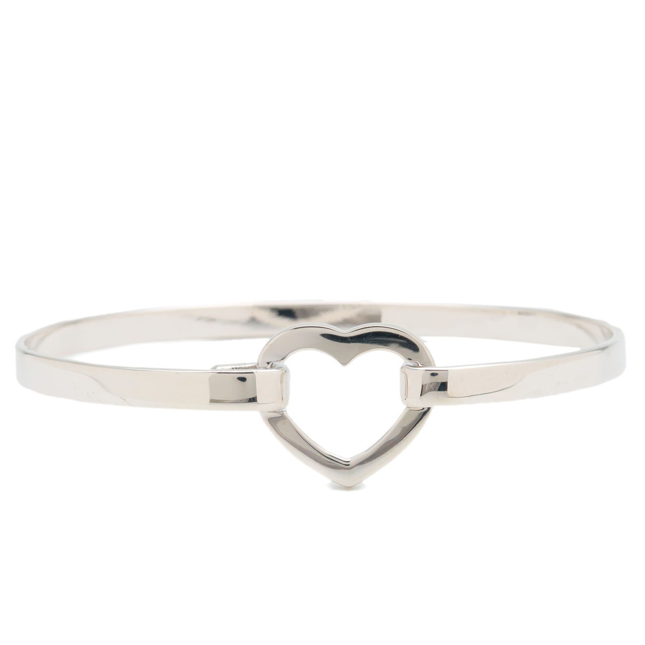 Authentic Tiffany  Co. Tiffany Heart Bangle Bracelet